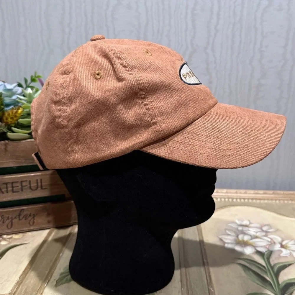 Vintage Ping Golf Corduroy Hook and Loop Adjustable Cap Hat Unisex